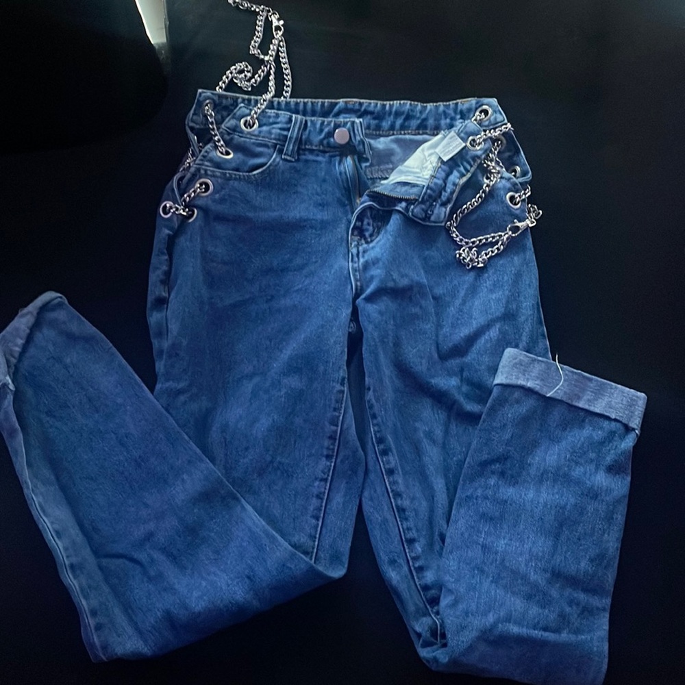 CHAINED BOYFRIEND JEANS